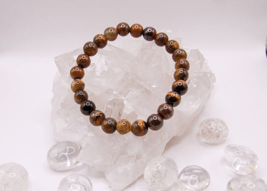 Tigerauge - Armband 8 mm