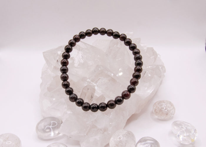 Granat - Armband 6 mm