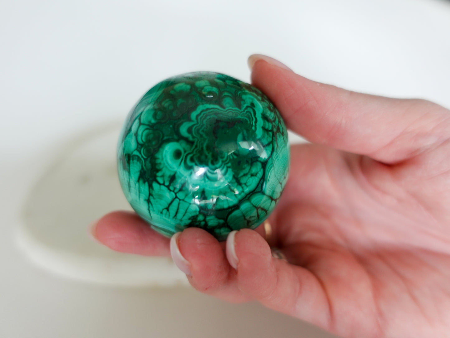 Malachit Kugel - 50 mm