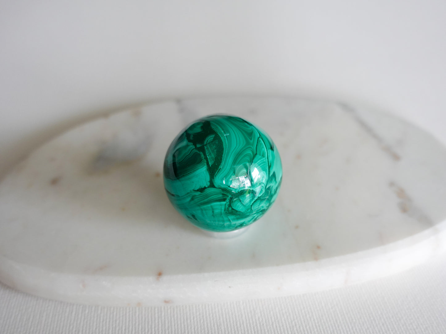 Malachit Kugel - 45 mm