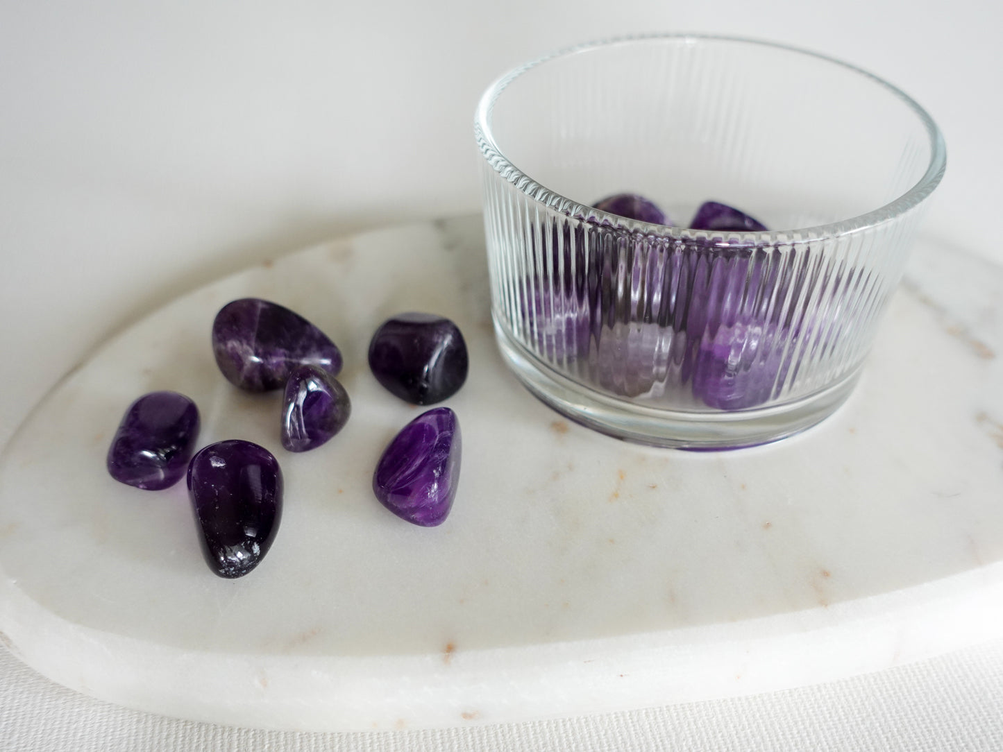 Amethyst (dunkel) - Trommelstein