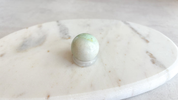 Grüner Mondstein (Garnierit) Kugel - verschiedene Größen