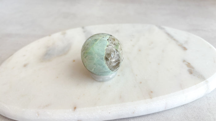 Grüner Mondstein (Garnierit) Kugel - verschiedene Größen