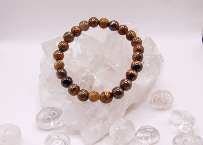 Tigerauge - Armband 8 mm