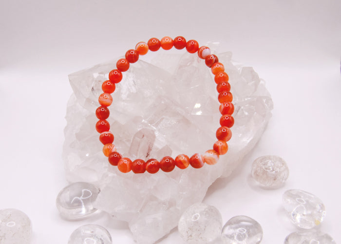 Karneol - Armband 6 mm