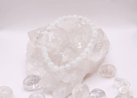 Regenbogen-Mondstein - Armband 6 mm