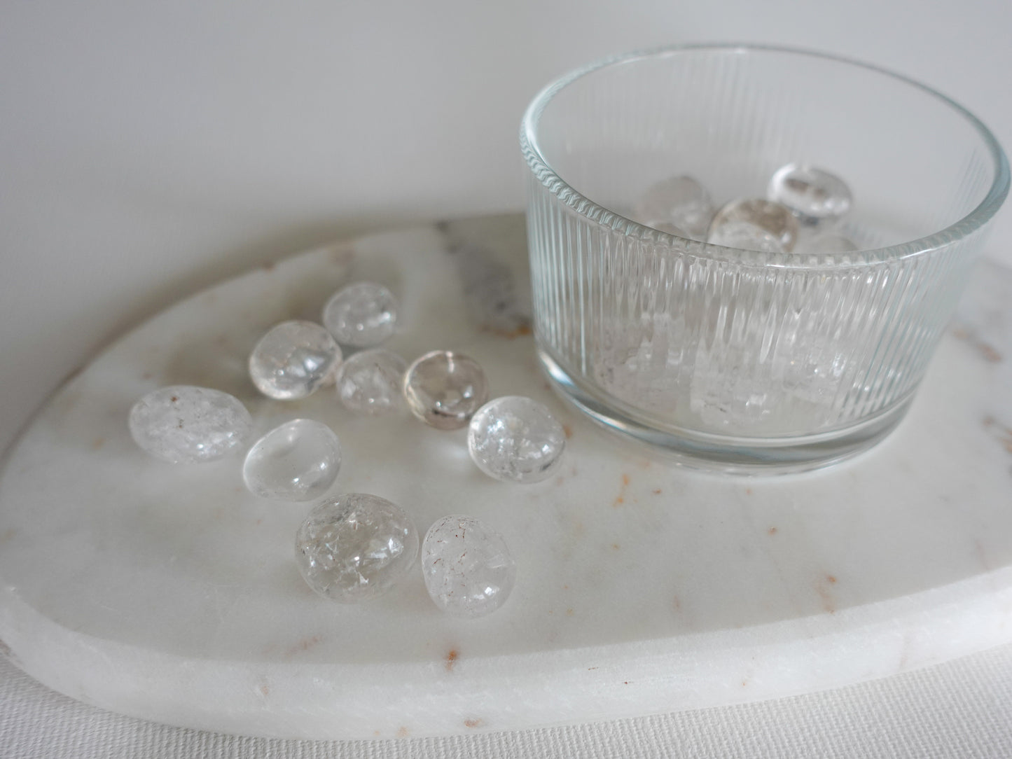 Bergkristall - Trommelstein